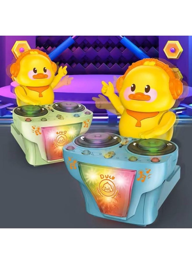 Kiti Kits - Musical Duck Toy | Moving Animal Toys with Music & LED Lights - Musical Dancing Duck Toy, Christmas Animated Plush Toys, Babies Music Toy, Interactive Learning Toy for Children 3+ Years - Image 1