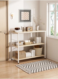 Harlan Adjustable Kitchen Storage Rack, 3-Tier Storage Shelf, Coffee Corner Table, Multi-use Organizer Rack for Kitchen, Living room, Bedroom.  - Image 4