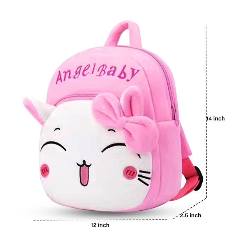 ADISA Kids Backpack Toddler Bag Back Pack Plush Cartoon for Girls and Boys 1-5 Years - Image 2