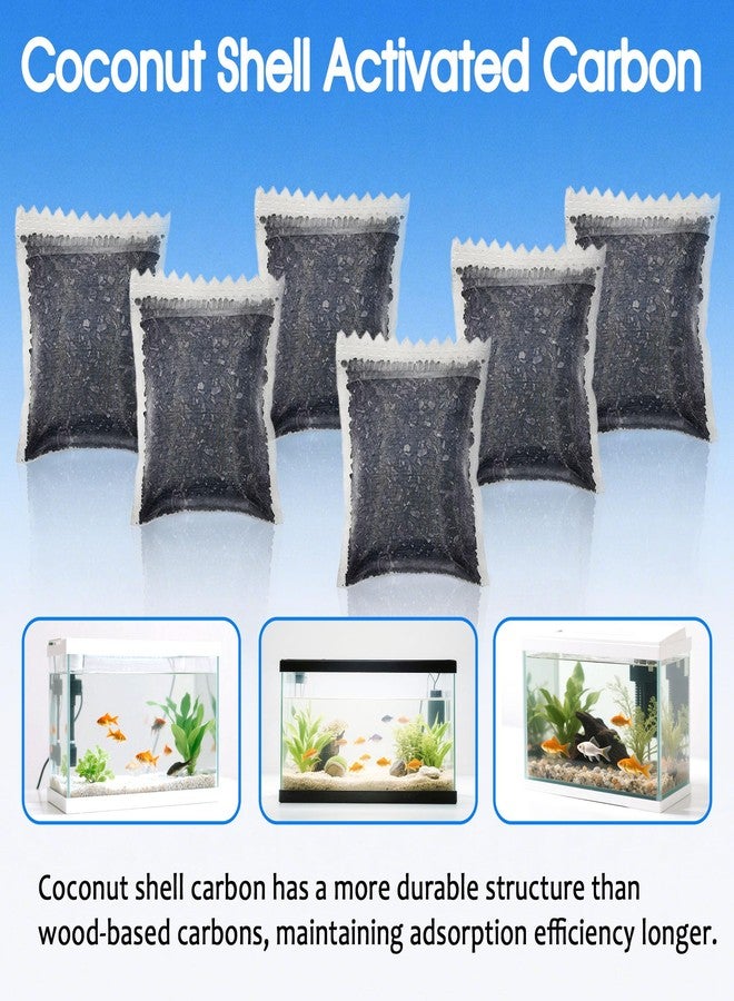 xcivi 9PCS Accessories Compatible with Marineland Magnum ML90770 Canister Filters, Media Filter Bags Activated Carbon, Polishing Internal Canister Filter for MarineLand Magnum Micron Cartridge PA0140 - Image 3