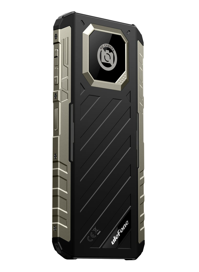 أوليفون هاتف محمول بدون كاميرا Armor 22p أندرويد 14 RAM حتى 16GB (8GB RAM + 8GB RAM افتراضي) ROM 256GB بطارية 6600mAh هاتف ذكي 4G أسود - Image 2