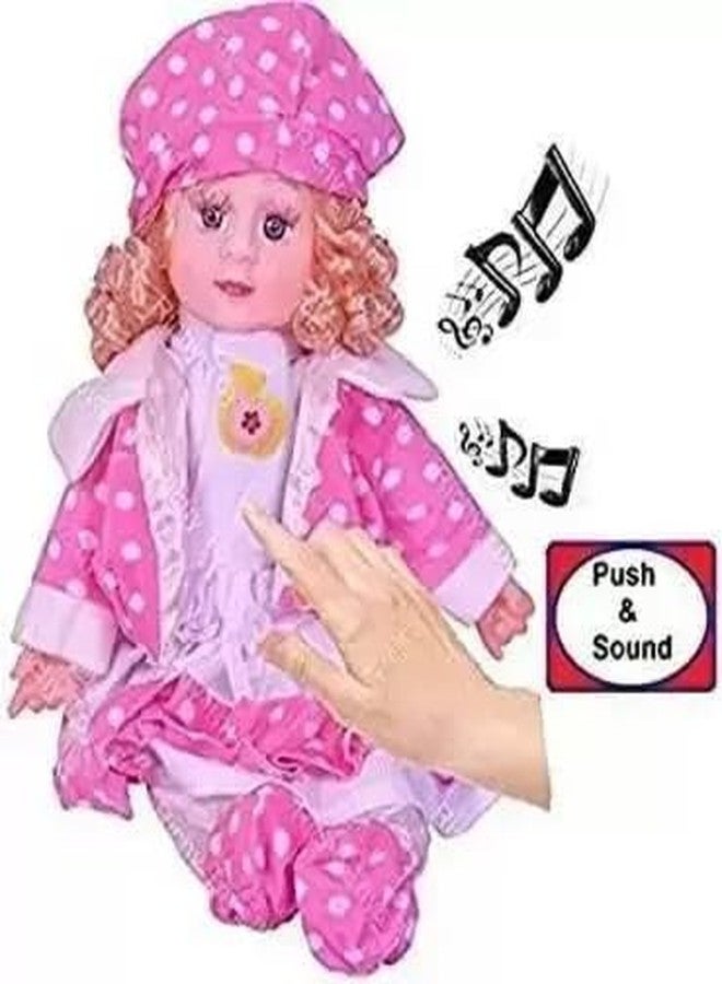 Mayank & Company Musical and Singing Poem Girl Doll, Small Size - Image 2