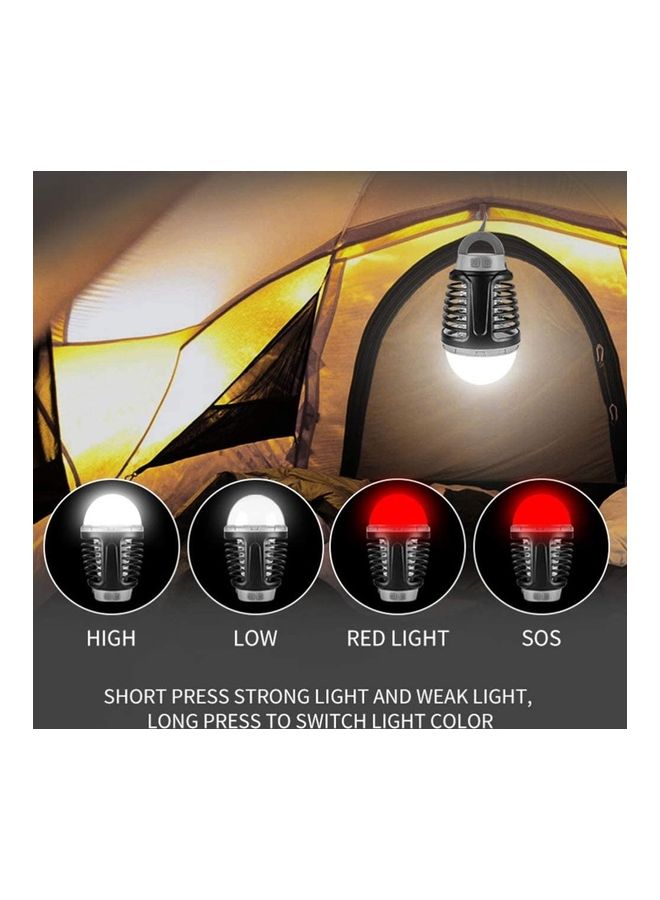 NIBEMINENT 2-In-1 Tent Light Waterproof Rechargeable Mosquito Killer Lamp orange - Image 4