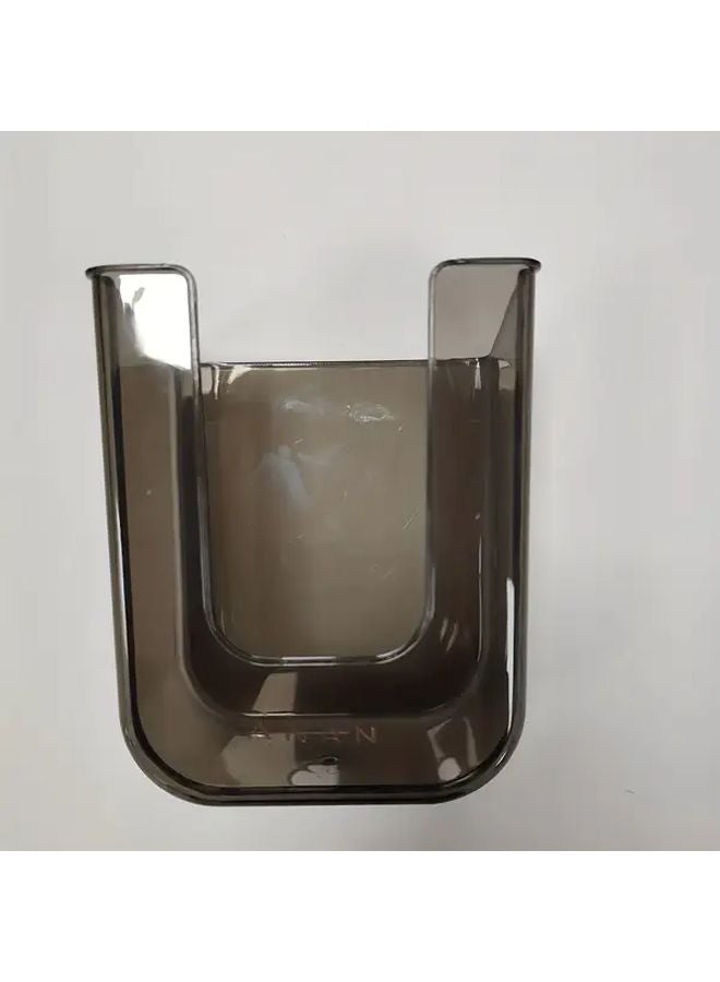 Transparent Grey Wall Mounted Wet Wipe Dispenser Self Adhesive Plastic Holder Large Opening Strong Load Bearing - Image 1