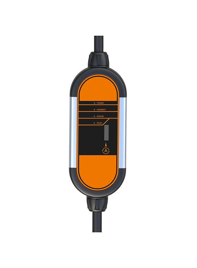 EV Charger, Portable Aluminum Alloy EV Charger with Extension Cord Overvoltage Protection Carry Bag