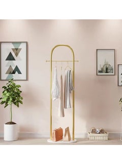 Beauenty Gold Metal Clothes Hanger Bedroom Hanging Rack Corner Shelf Organizer Living Room Home Furniture ﻿  - Image 5