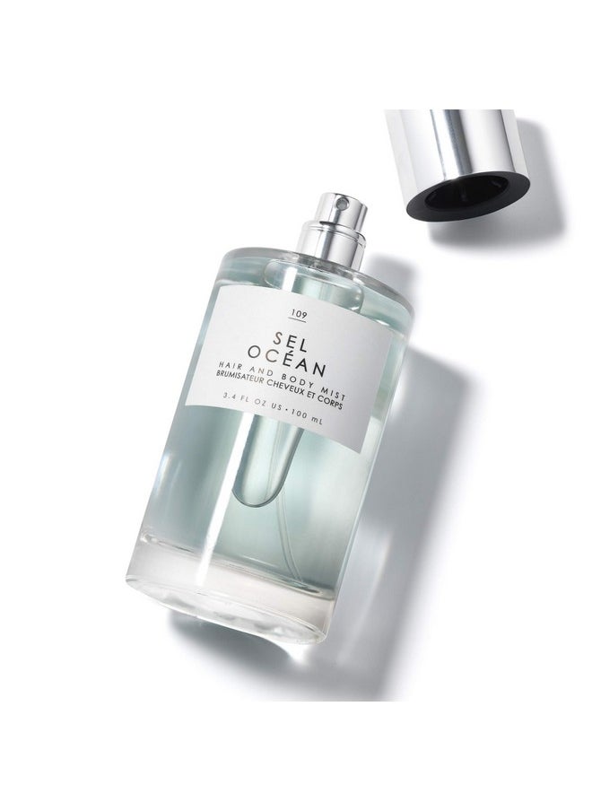 LE MONDE GOURMAND - Sel Océan Hair & Body Mist 3.4Oz (100Ml) Honeysuckle, Muguet And Pink Sea Salt Fragrance Notes - Image 1