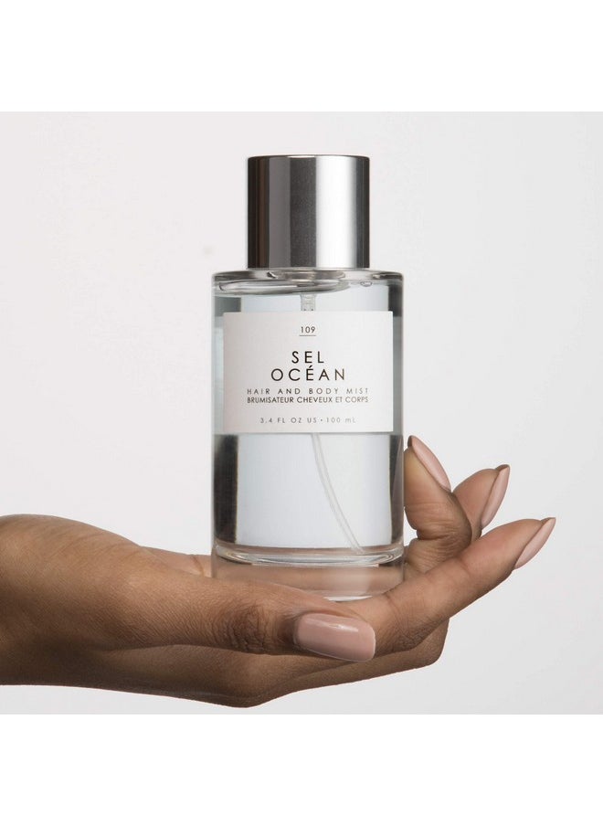 LE MONDE GOURMAND - Sel Océan Hair & Body Mist 3.4Oz (100Ml) Honeysuckle, Muguet And Pink Sea Salt Fragrance Notes - Image 1