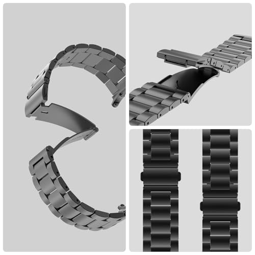 SPGUARD Band Compatible with Samsung Galaxy Watch Ultra 47mm(2025/2024),Metal Stainless Steel Bands Strap Men Women,NOT for Galaxy Watch 8 7 6 5 4 Band 40mm 44mm 45mm/Watch 8 6 4 Classic 42mm 46mm 43mm 47mm - Image 3