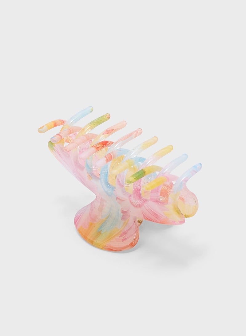 ايلا مشبك شعر بنقشة الزهور - Image 3