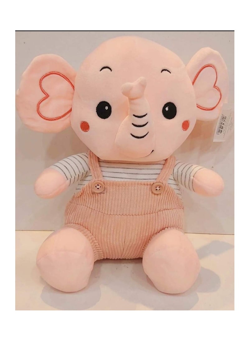 Elephant Soft Toy 30Cm Medium Size | For Kids With Super Soft Plush And Shimmery Accents | Inserts | Multi-Use And Safe | Cultivates Imagination And Interaction - Image 2
