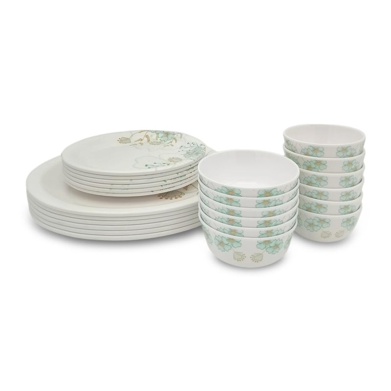 SUPERWARE Food Grade Melamine Dinner Set Haven 24 pcs Stain Free Glazed Finish - Image 4