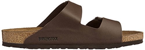 Birkenstock Women's Arizona Birko-Flo Dark Brown Birko-flor Sandals - 38N EU (US Men's 5-5.5, US Women's 7-7.5) - Image 4