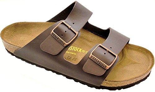 Birkenstock Women's Arizona Birko-Flo Dark Brown Birko-flor Sandals - 38N EU (US Men's 5-5.5, US Women's 7-7.5) - Image 5