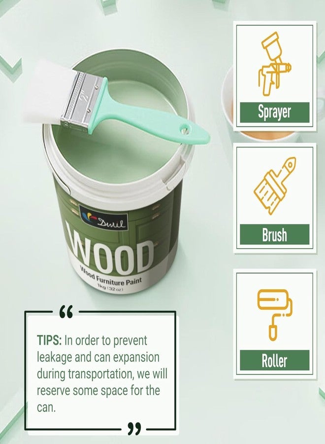 DWIL Matte Finish Furniture Paint - 16 Oz Wood Paint for Cabinets, Doors, Tables, and Dressers Refinishing - Water-Based, Non-Toxic & Odorless, Easy to Apply(Cassiterite Brown)-Without Tools - Image 3