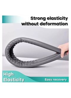 YONK YONK Door Draft Stopper Door Draft Blocker Noise Reduction Sound Proof Door Sweeps Weather Stripping Adjustable Under Door Seal  - Image 5