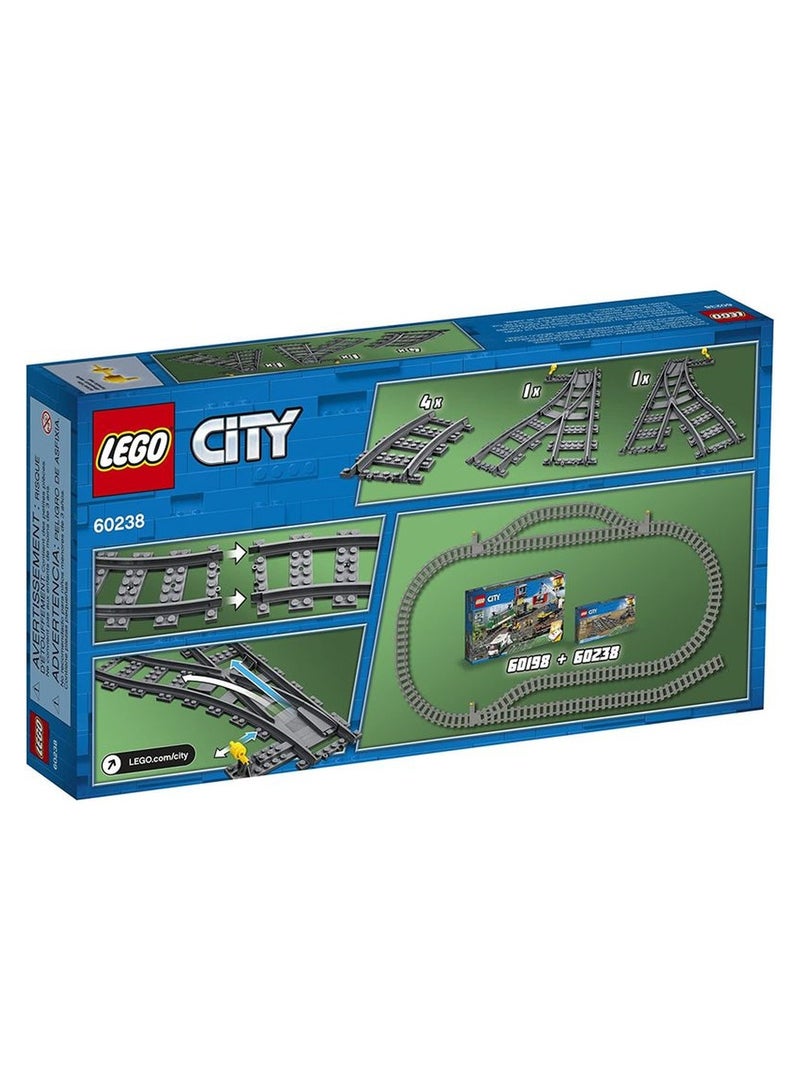 LEGO - City Switch Tracks 8 Pieces - 60238 - Image 3