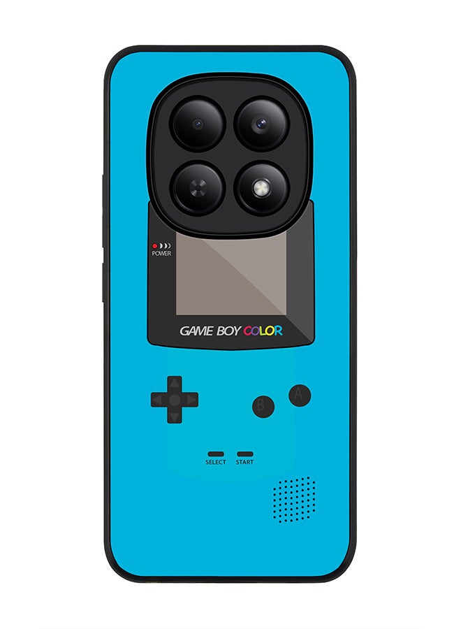 For Xiaomi Redmi Note 15 4G Case,Slim fit Camera Protection, Shockproof Thin Phone cover  - Gameboy Color - Blue