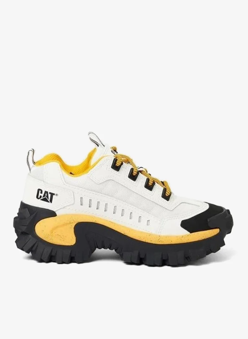 CAT erpillar Intuder White/yellow Women's Sneakers