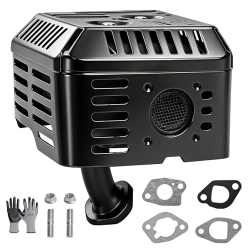 Parts Camp GX160 Muffler Exhaust Assembly Fits for Honda GX160 GX200 GX120 GX140 55HP 65HP Engine Motor Harbor Freight Predator 212cc 173cc engine - Image 1