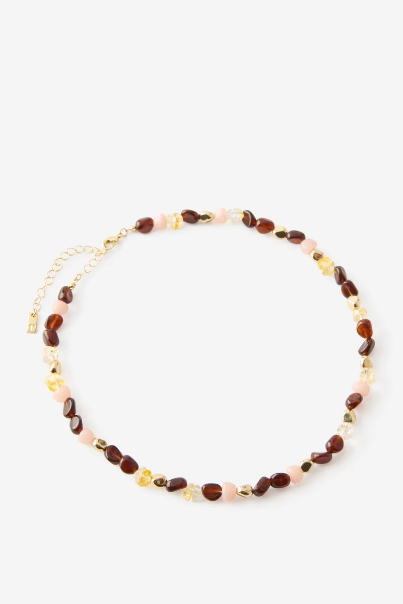 روبي Beaded Necklace