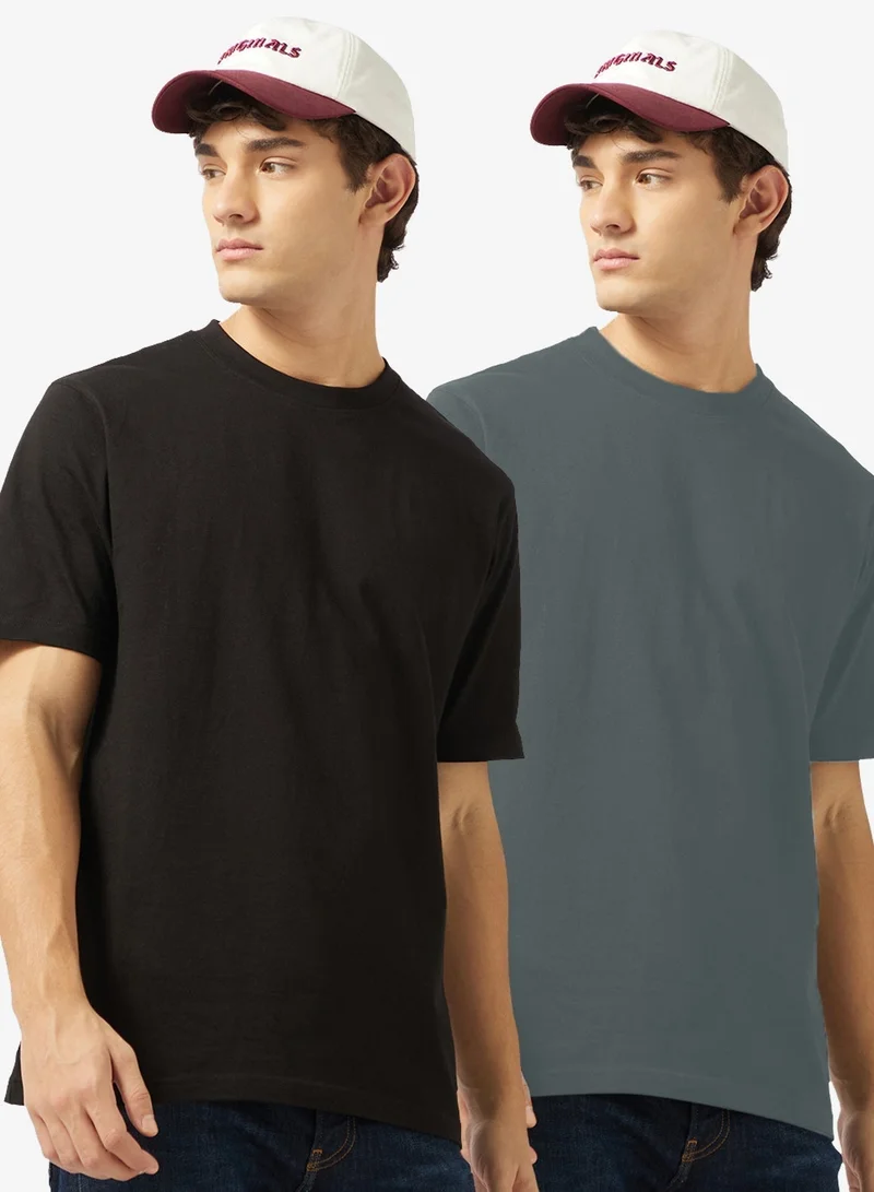 Seventy Five Basics Pack of 2 Oversized T-Shirt