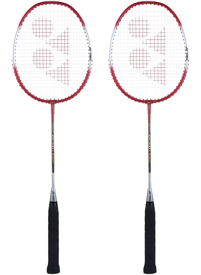 Yonex ZR 100 Light Aluminium Badminton Racquet with Full Cover, Set of 2 | Made in India  - Image 3