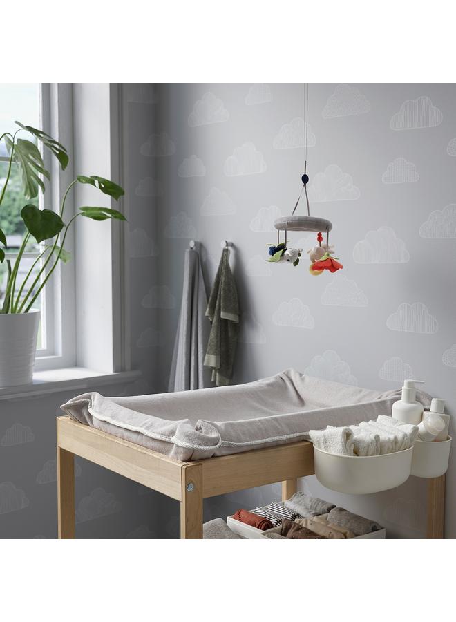 Zaboon Cover For Babycare Mat, Grey, 83X55 Cm - Image 3