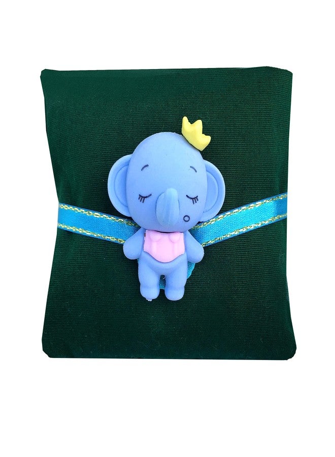 CLUZE Rakhi for Kids Set of 2 Cute Elephant Shape Rakhi for Boys/Girls/Bhateeja - Image 5