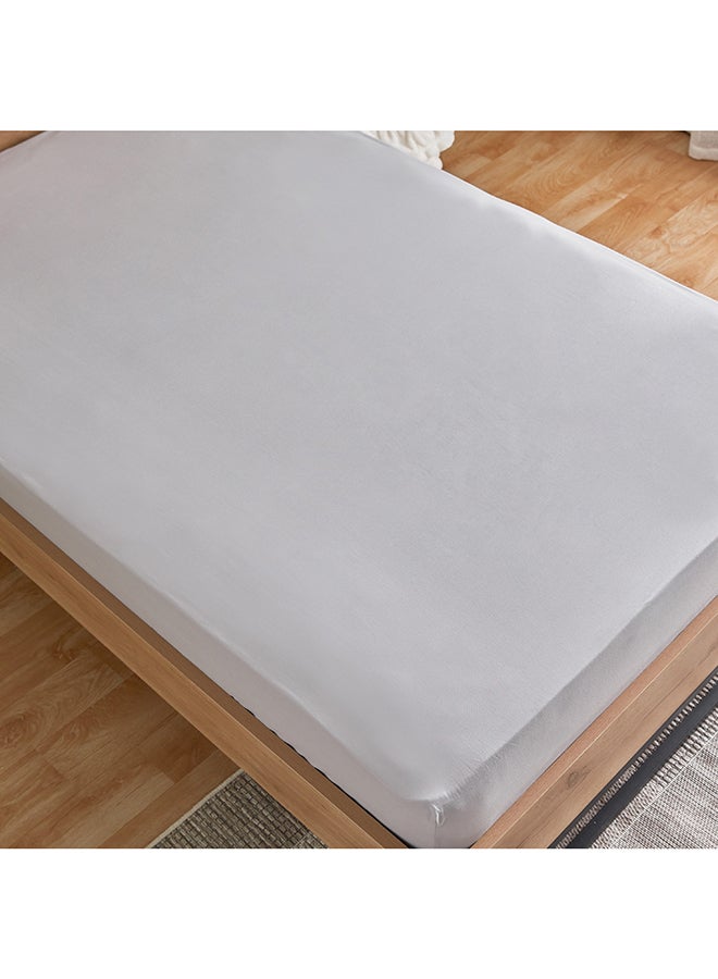 Home Box Bristol Polycotton Twin Fitted Sheet 200 x 25 x 120 cm  - Image 3