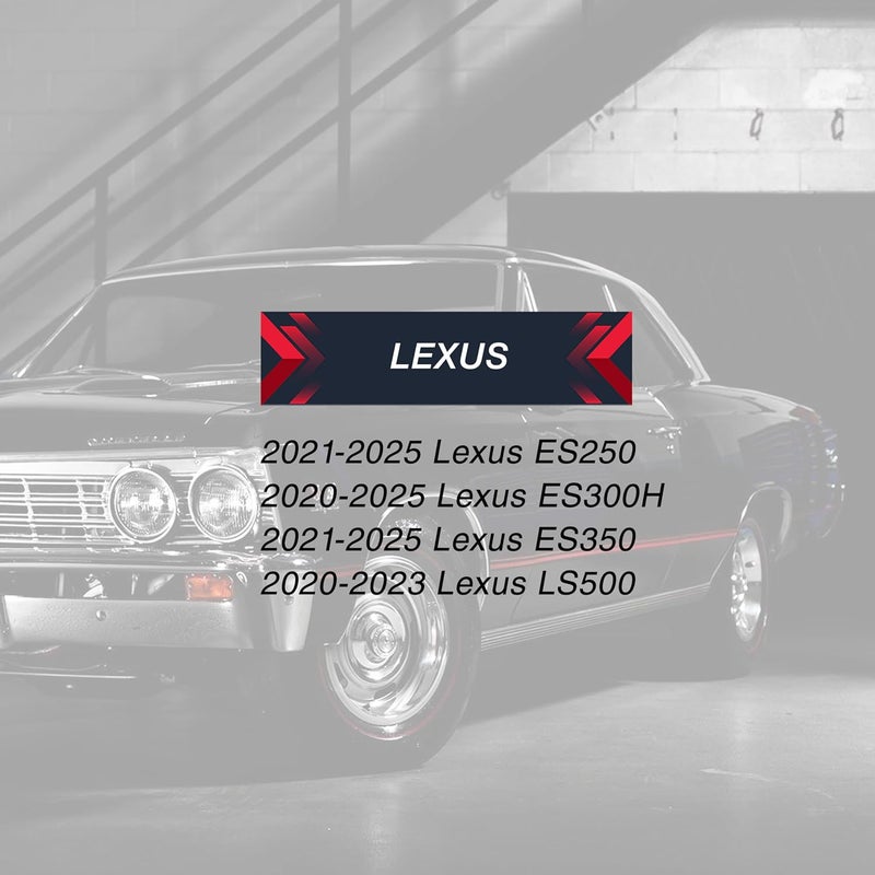 يو اس ايه ريموت بديل لمفتاح الريموت لسيارات لكزس ES250، ES300H، ES350، LS500 للأعوام 2020، 2021، 2022، 2023، 2024، 2025، مزود بـ 4 أزرار للدخول الذكي بدون مفتاح (HYQ14FBZ، 8990H-06020، 8990H-06021) - Image 5