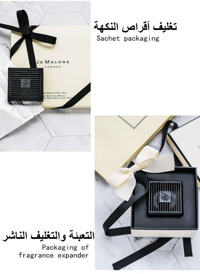 jo Malone Lime Basil & Mandarin Car Air Freshener Perfume with Square Air Fresheners Diffuser