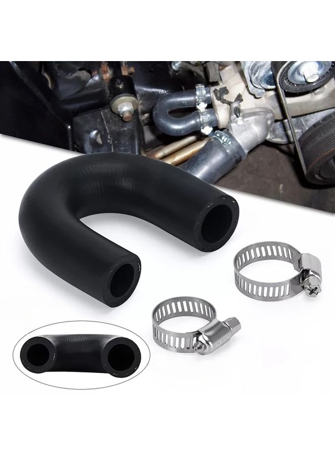 1 Set LS LT Engine Heater Hose Kit With Clamps Direct Fit Heavy Duty Rubber Water Replacement For GM V8 Swap Car Heater Core - Image 1
