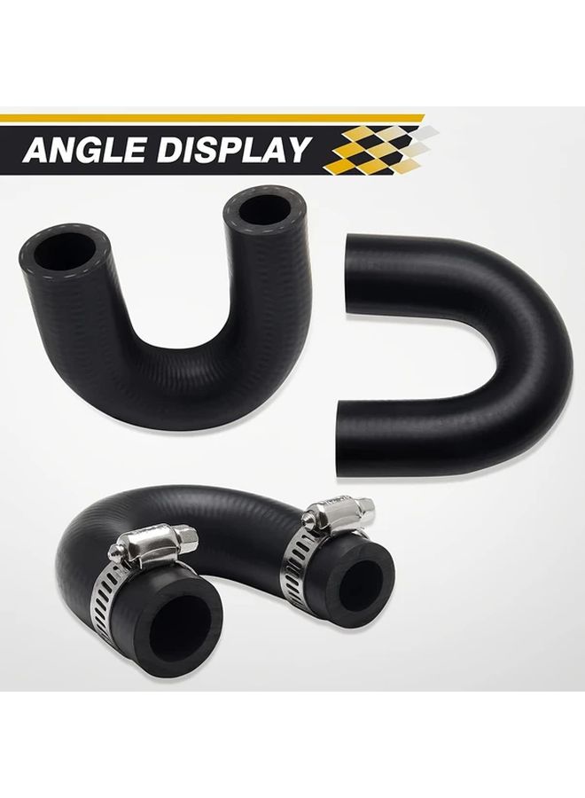 1 Set LS LT Engine Heater Hose Kit With Clamps Direct Fit Heavy Duty Rubber Water Replacement For GM V8 Swap Car Heater Core - Image 5