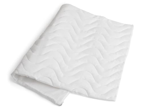Mediflow Quilted Pillow Protector: Zippered Protection from Dust and Allergens, Adds a Layer of Luxury and Comfort - Image 1