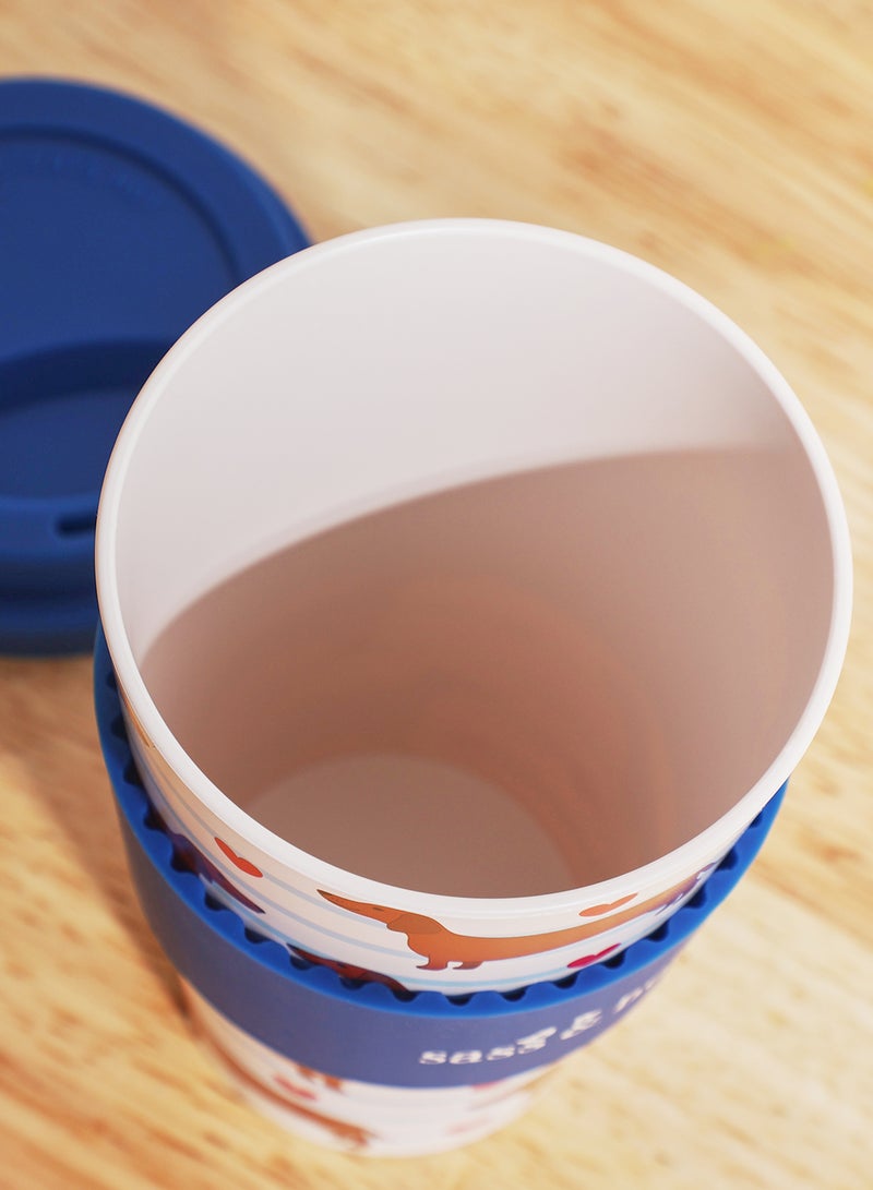 Sass & Belle Sausage Dog Travel Coffee Cup - Image 3