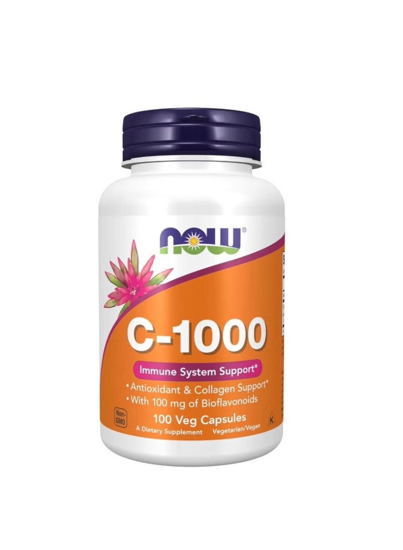 Vitamin Now vit c-1000 immune system support *100 veg capsules