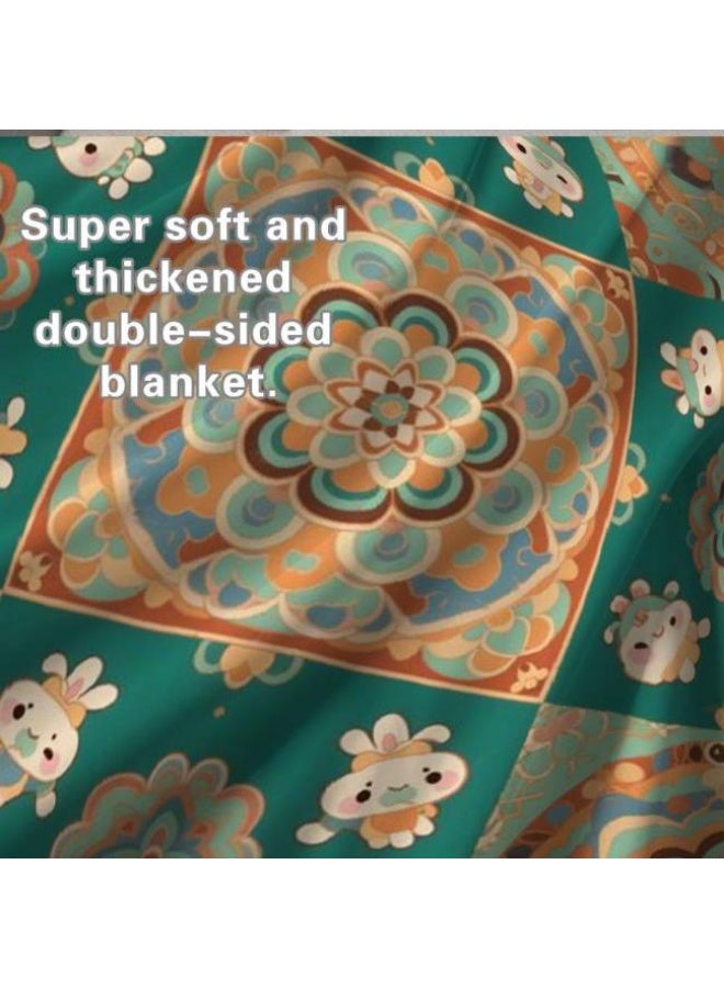 general Children's or student cartoon flannel thin blanket (warm and comfortable, suitable for sleep, games) 100cm*150cm - 743 - Image 5