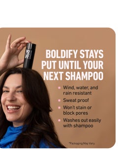 BOLDIFY Hair Fibers (28g) Fill In Fine and Thinning Hair for an Instantly Thicker & Fuller Look - Best Value & Superior Formula -14 Shades for Women & Men - DARK BROWN - pzsku/ZE1AA0B2C19CB77AB1D24Z/45/_/1717511746/a7f0db2c-942a-4ada-90c1-9ea07957d9e7