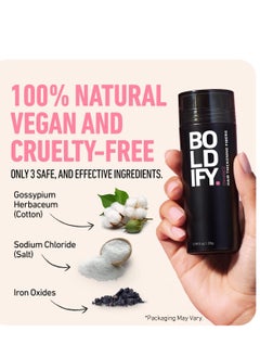 BOLDIFY Hair Fibers (28g) Fill In Fine and Thinning Hair for an Instantly Thicker & Fuller Look - Best Value & Superior Formula -14 Shades for Women & Men - DARK BROWN - pzsku/ZE1AA0B2C19CB77AB1D24Z/45/_/1717511756/11f67054-f88e-4124-81f7-6b572017c0ed