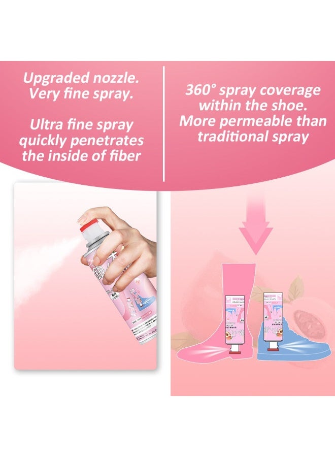 سبراي طبي معطر للأحذية 260 مل، مضاد للبكتيريا ومزيل للروائح الكريهة، تركيبة لطيفة وآمنة لجميع أنواع الأحذية، رشّة دقيقة تخترق النسيج بعمق، سريع الجفاف، فعال ضد الروائح الكريهة للقدم، يمكن الرش بشكل عادي أو مقلوب داخل الحذاء، مثالي للحفاظ على الأحذية نظيفة ومعطرة طوال اليوم - Image 5