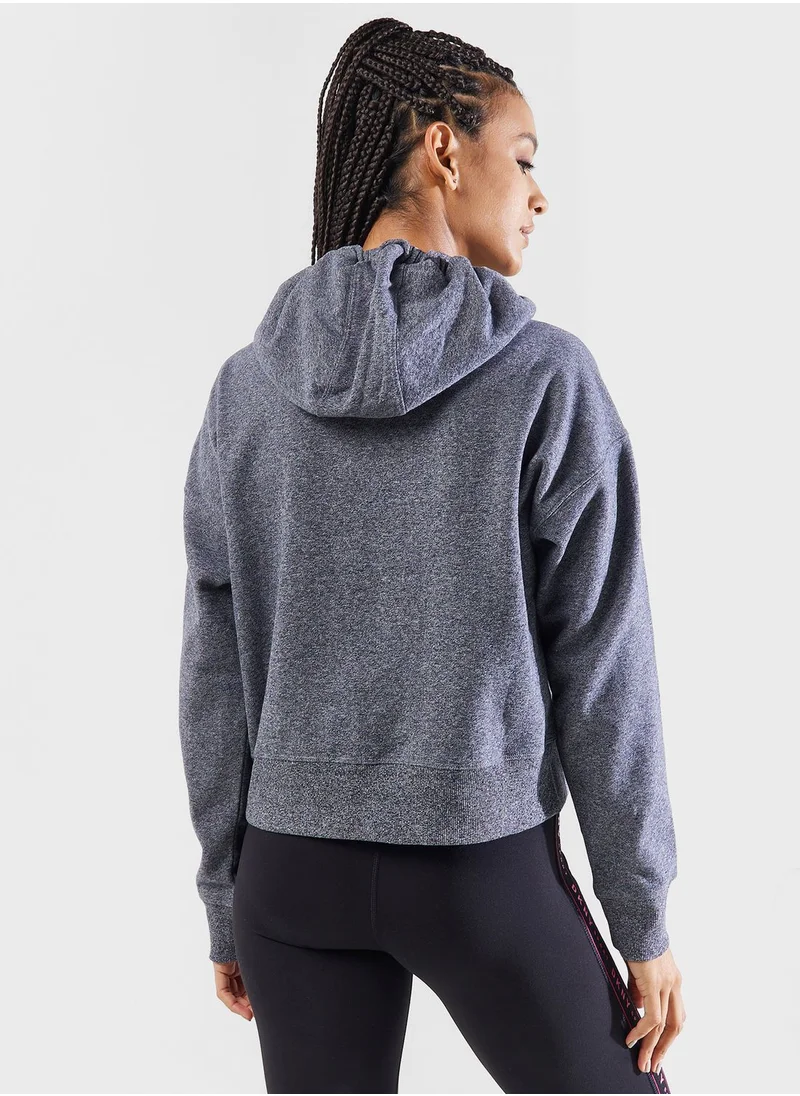 DKNY Sport Graphic Sequin Detail Hoodie