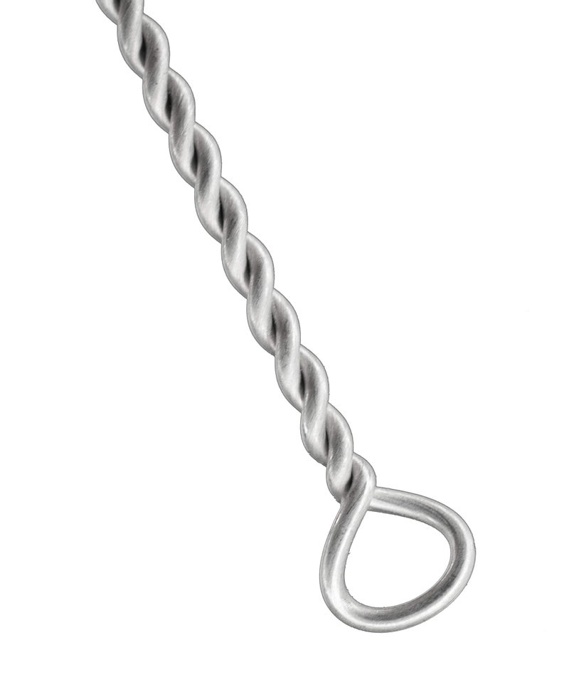 EISCO Nylon Cleaning Brush with Fan-Shaped End, 8.75" - Twisted Stainless Steel Wire Handle - Ideal for 1" - 1.2" Diameter Tubes, Bottles, Flasks, Cylinders, Jars, Vases, Cups - Image 3