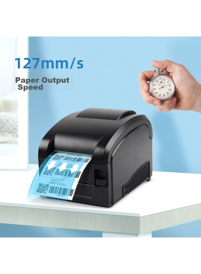 Gprinter Gp-3120tl Thermal Label Printer, Computer Usb Version, Adhesive Label Machine For Clothing Tags, Bubble Tea Shop Barcode Printer - Image 1
