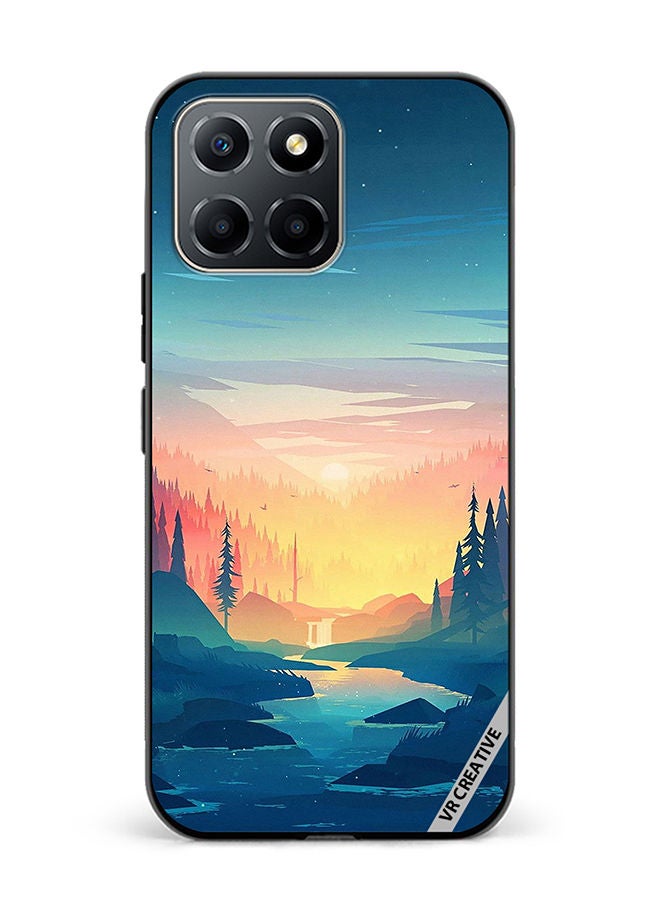 VR CREATIVE Protective Case Cover For Honor X6 Sunrise Scenery Design Multicolour - Image 1