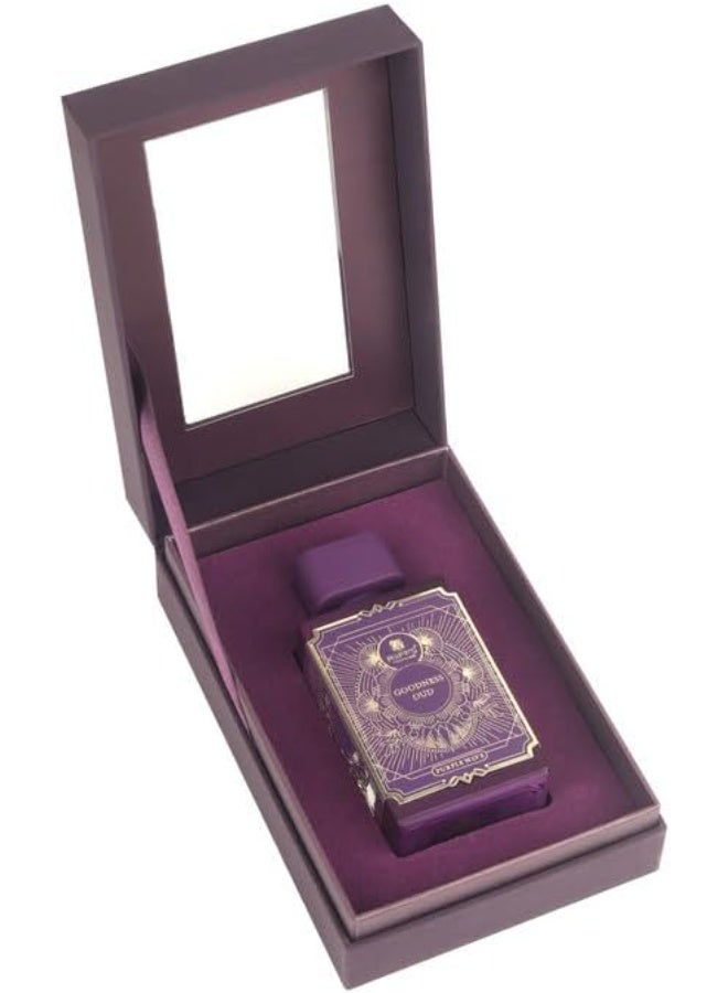 RiiFFS Goodness Oud Purple Wave Perfume For Men & Women | Long-Lasting Eau De Parfum | Luxurious Unisex Fragrance with Raspberry, Saffron, Leather & Vanilla – Perfect for Gifting, 100ml - Image 2