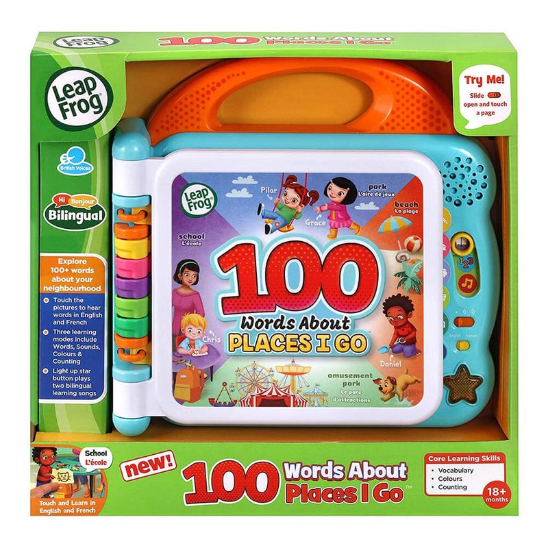 LeapFrog 100 Words About Places I Go Book - Image 1