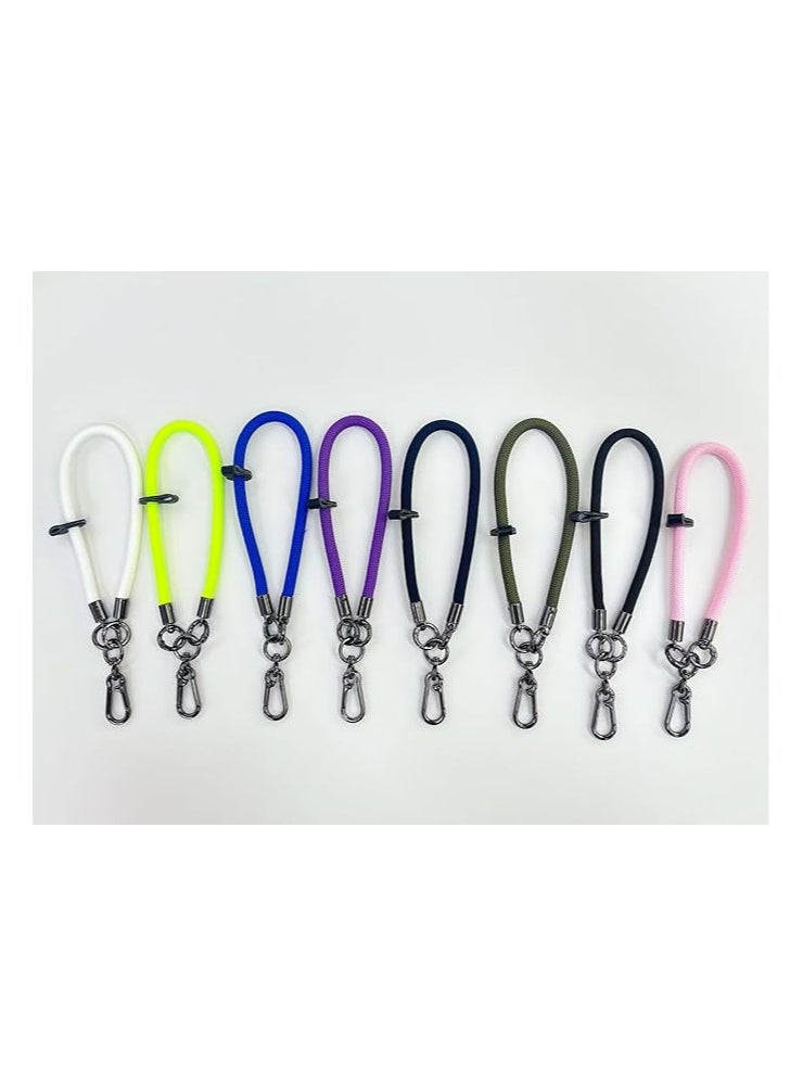 Generic Premium Wrist Strap Cell Phone Lanyard anti theft, Soft Nylon Thick Rope, Phone Hand Strap With Phone Patch Compatible with Phone, Airpods, Purse, Keychain and More 20 Cm  - Image 2