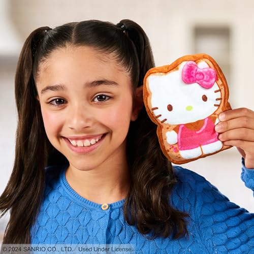 Cookeez Makery محماصة كوكيرز ميكري Hello Kitty وأصدقائها توستي تريتز | مفاجأة قماشية قابلة للضغط ومعطرة | خبز قابل للدخول، 6 شخصيات قابلة للجمع - Image 2
