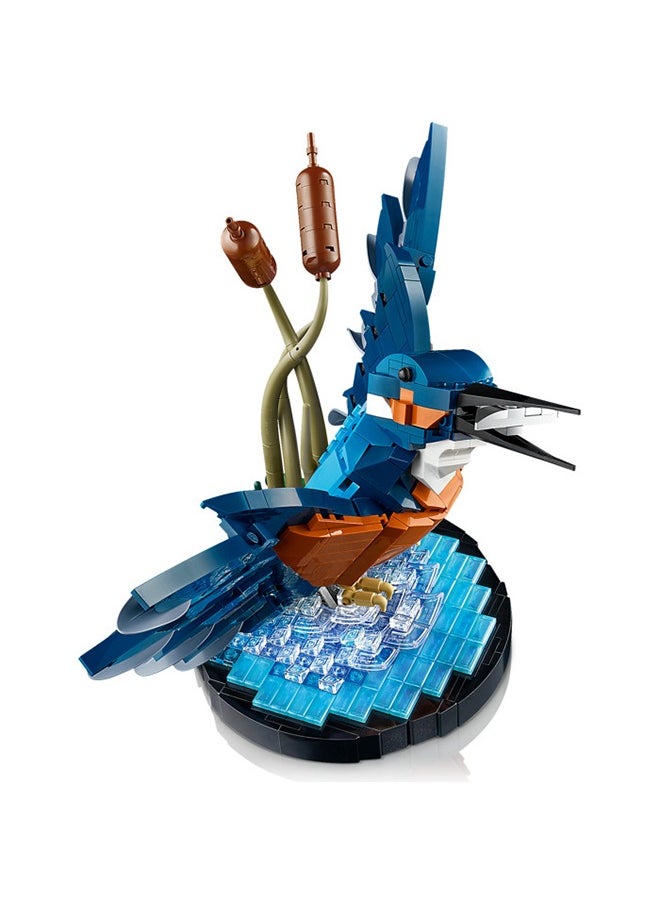 LEGO 10331 Icons Kingfisher Bird Model, Gift For Birders And Lovers Of Ornithology, Creative Building Set For Adults, Home And Office Desk Decor, A Mindful Project (834 Pieces)  - Image 3